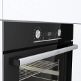 Духовой шкаф электрический Gorenje BOSX6737E09BG,  77л,  дверца с 2 стеклами,  черный