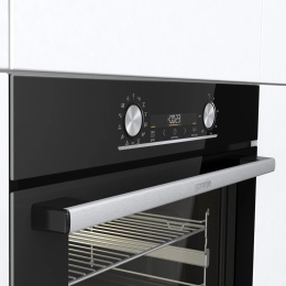 Духовой шкаф электрический Gorenje BOSX6737E09BG,  77л,  дверца с 2 стеклами,  черный