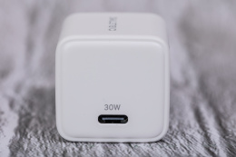 Сетевое зарядное устройство CABLETIME GA30W (CT-GAN30-PW) GaN PD3.0 30 Вт, белый