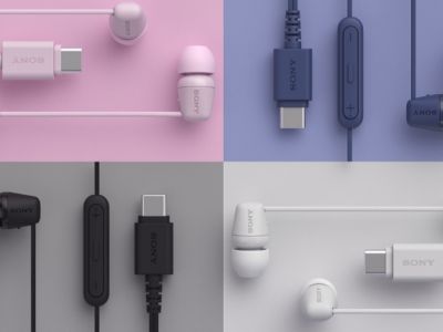 Sony представила «экологичные» проводные наушники IER-EX15C