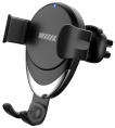 Держатель Wiiix CW-46V для смартфонов, беспроводная зарядка, черный