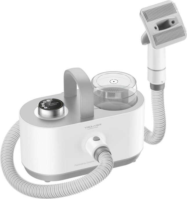 Машинка для стрижки Trouver G1 Pro белый 240Вт насадок в компл:7шт