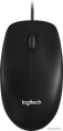 Мышь Logitech M100r черный оптическая 1000dpi USB 2but (910-006765)