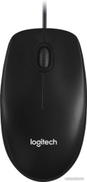 Мышь Logitech M100r черный оптическая 1000dpi USB 2but (910-006765)