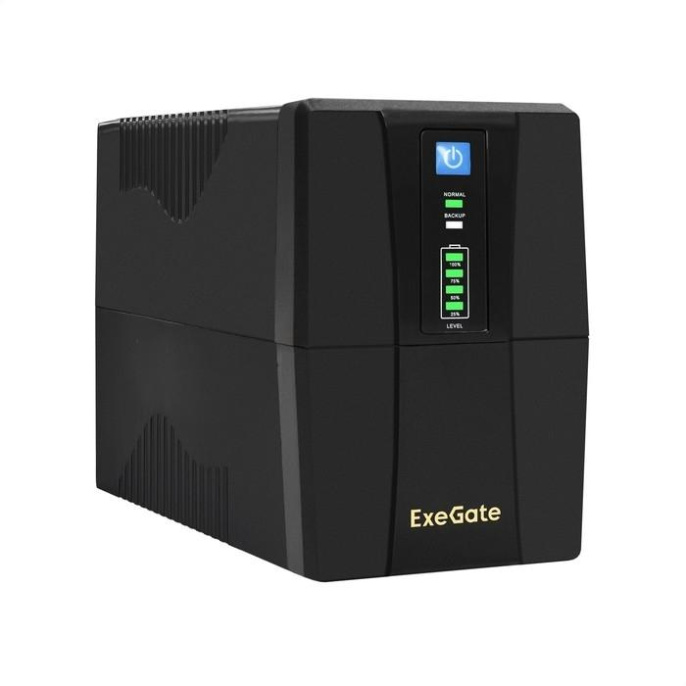 ИБП ExeGate SpecialPro UNB-600.LED.AVR.4C13.RJ.USB 600VA/360W, LED, AVR, 4*C13, RJ45/11, USB, батарея 12V 7.2Ah, Black EX292763RUS