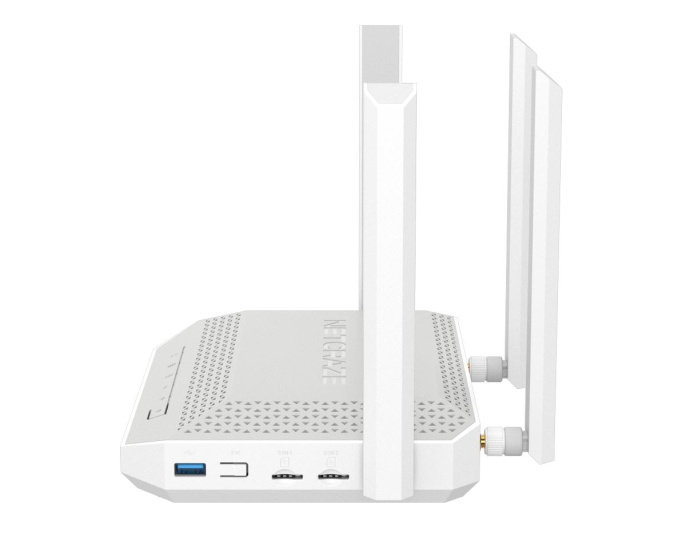 Маршрутизатор/ Netcraze Hopper 4G+ Гигабитный интернет-центр с модемом 4G+, двумя слотами для SIM-карт, Mesh Wi-Fi 6 AX3000, 5-портовым Smart-коммутатором и многофункциональным портом USB 3.0