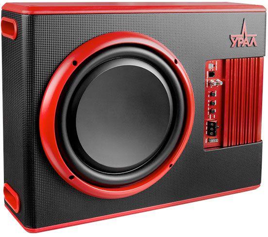 Сабвуфер автомобильный Ural АС-У12А КОМПАКТ 300Вт активный 30см/12"