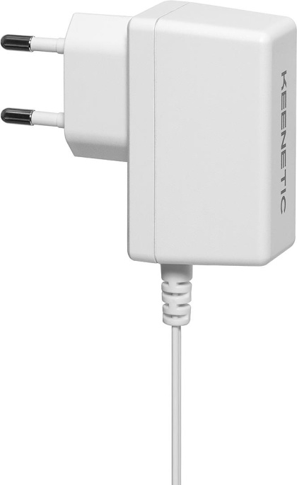 Адаптер питания KEENETIC/ Keenetic PA10 KPS-1210 Адаптер питания от сети 100–240 В, постоянное выходное напряжение 12 V с током до 1,0 A, для Keenetic c напряжением питания 9 или 12 В и током до 1.0 А