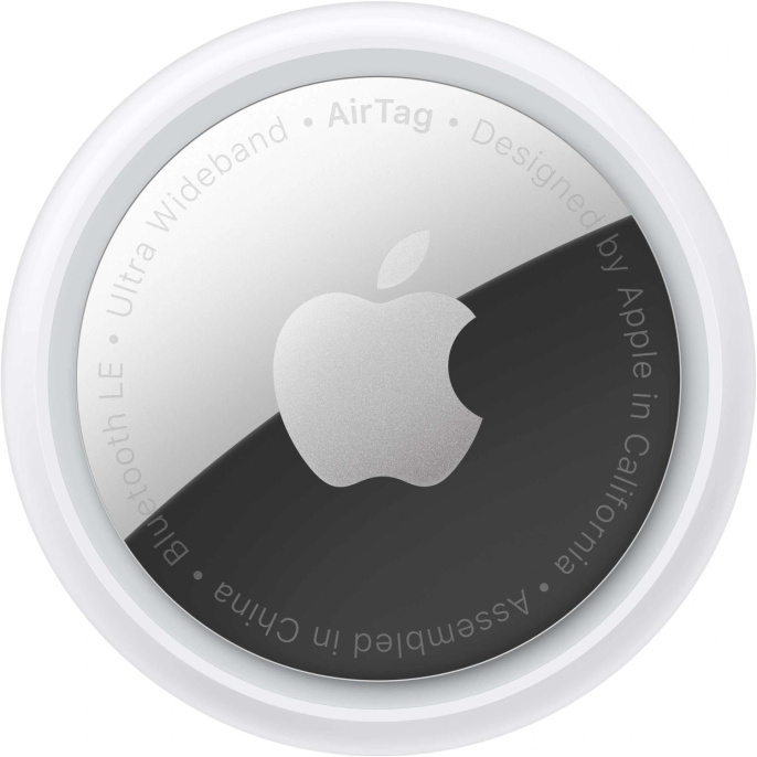 Метка Apple AirTag A2187 компл.: 1шт/ серебристый [mx532ll/a]
