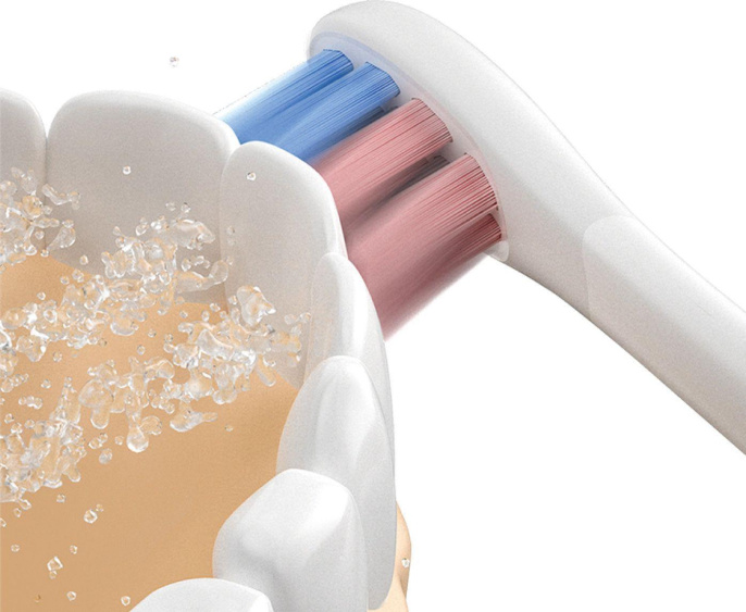 Электрическая зубная щетка OCLEAN Kids, насадки для щётки: 2 шт, цвет: голубой [c01000567]