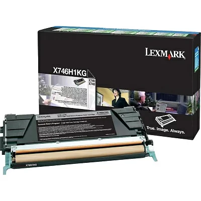 Картридж черный для Lexmark X746de / X748de, 12 000 стр. X746H1KG