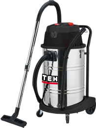 Пылесос TEH TV60L (для сухой и влажной уборки, с розеткой для подключения электроинструмента, мощность: 1.4 кВт, бак: 30 л, всасывающий шланг: 2.5 м, кабель 5 м)