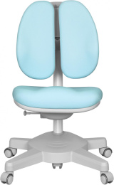 Кресло детское Cactus CS-CHR-3604BL, ткань, до 75кг, голубой