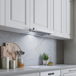 Встраиваемая вытяжка LEX Hide 600, управление кнопочное, белый [chat000126]