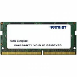 Оперативная память Patriot PSD44G213381S DDR4 - 1x 4ГБ 2133МГц, для ноутбуков (SO-DIMM), Ret