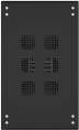 Шкаф серверный NTSS Премиум NTSS-R42U80100PD/PDD-BL напольный 42U 800x1000мм пер.дв.перфор. металл 900кг серый 910мм 160кг 1987мм IP20 сталь