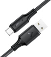 Кабель AceFast C17-04 USB Type-A - USB Type-C (1.2 м, черный) USB 2.0 Type-C/USB 2.0 Type-A, черный, длина 1.2 м