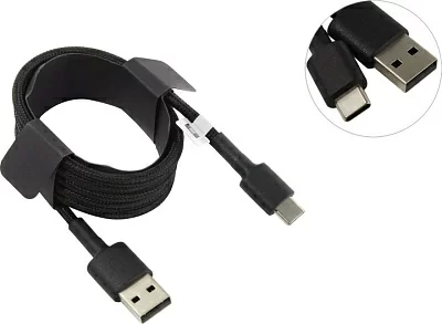 Xiaomi SJV4109GL Black Кабель USB A -- USB-C M 1м