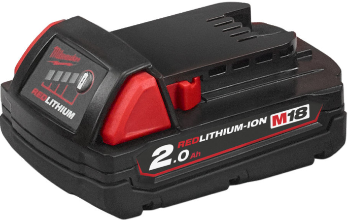 Аккумулятор M18 B2 (18 В; 2 А*ч; Li-Ion) Milwaukee 4932430062