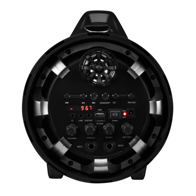 Музыкальный центр SunWind SW-MS50, 45Вт, с микрофоном, Bluetooth, FM, USB, SD/MMC, черный