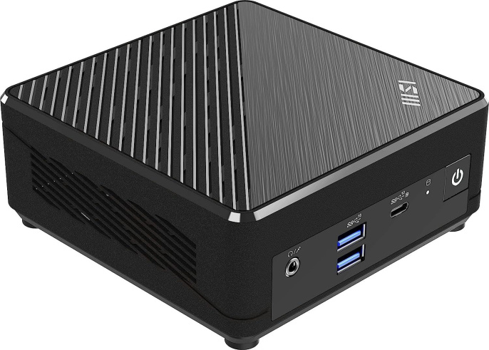 Неттоп MSI Cubi N ADL S-268BRU N200 1 UHDG без ОС 2xGbitEth WiFi BT 65W черный 936-B0A921-268
