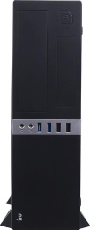 ПК IRU Office 310H6SF SFF i3 12100 3.3 8Gb SSD256Gb UHDG 730 FreeDOS GbitEth 300W черный RUS 1991582