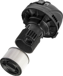 Строительный пылесос Bort BSS BSS-1220-M 1200Вт (уборка: сухая/сбор воды/выдув) синий