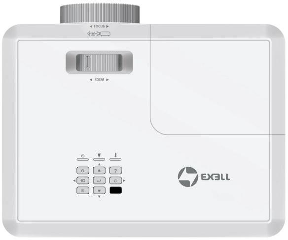Проектор Exell EXD201W DLP 3800Lm LS 1280x800 30000:1 ресурс лампы:15000часов 1xUSB typeA 1xHDMI 2.6кг