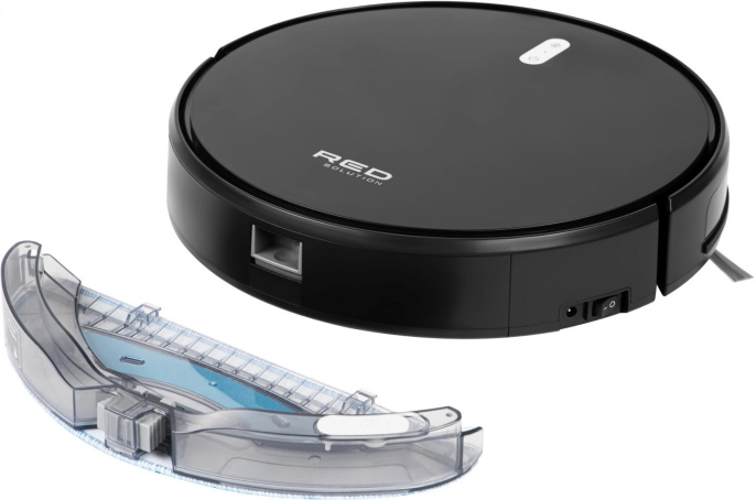 Робот-пылесос RED SOLUTION RV-R6040S, 22Вт, черный/черный