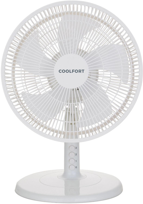 Вентилятор настольный COOLFORT CF-2014, белый
