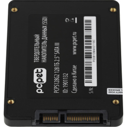 SSD накопитель PC PET PCPS128G2 128ГБ, 2.5", SATA III,  SATA,  oem