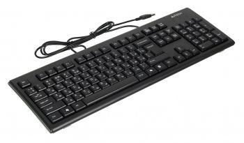 Клавиатура A4TECH KR-83, проводная, USB, мембранная, черный [kr-83 black]
