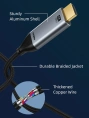 Кабель CABLETIME CC14L (CT-CMHD8K-AG2) 2 м, USB TYPE C - HDMI 8K/60 Гц