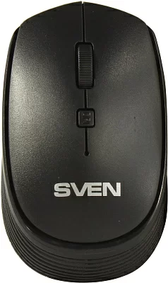 Манипулятор SVEN Wireless Optical Mouse RX-210W (SV-020637) Black (RTL) USB 4btn+Roll