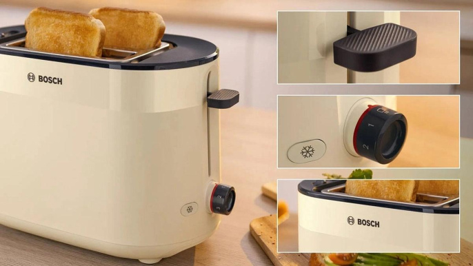 Тостер Bosch TAT2M127,  бежевый