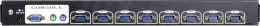 Procase E1708 Консоль однорельсовая , КВМ 8 порт, LCD 17'', single rail console KVM 8 port, LCD D-Sub, USB, разрешение 1280*1024, 8 кабелей