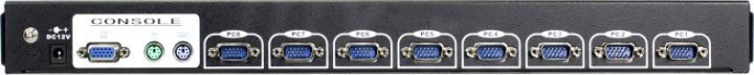Procase E1708 Консоль однорельсовая , КВМ 8 порт, LCD 17'', single rail console KVM 8 port, LCD D-Sub, USB, разрешение 1280*1024, 8 кабелей