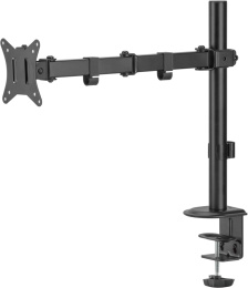 Кронштейн для мониторов Cactus CS-VM-D32-BK, до 32", до 9кг, настольный, поворот и наклон, черный