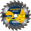Диск пильный по дереву (180х20/16 мм; Z24) ПРАКТИКА 034-243