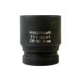 Головка торцевая ударная 6-гранная (41 мм; 1DR) WIEDERKRAFT WDK-711-8041