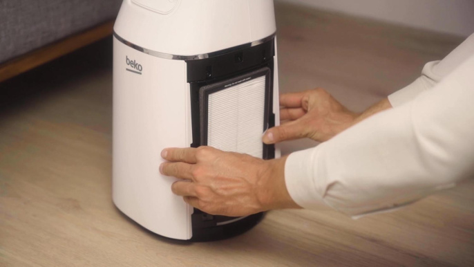 Воздухоочиститель-рециркулятор Beko EBA 6000 W,  белый