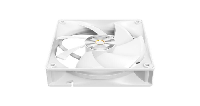 Вентилятор для корпуса Ocypus Delta F12 WH, 120x120x25mm, 4-PIN PWM, 500-2000 RPM, 29 DBA MAX, HYDRO BEARING