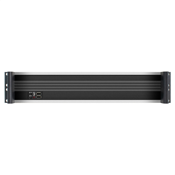 Серверный корпус ExeGate Pro 2U450-09 <RM 19", высота 2U, глубина 450, без БП, 2*USB> EX284958RUS