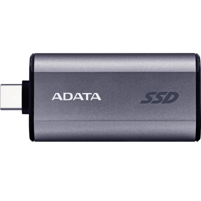 Накопитель SSD A-Data USB3.2 Gen2 500GB SC750-500G-CCBK SC750 серый