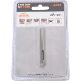 Кольцевая коронка алмазная 8 мм FASTER TOOLS 4687
