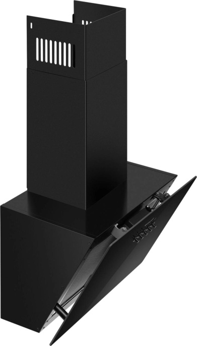 Вытяжка каминная WEISSGAUFF Lyra BL,  кнопочное управление,  черный [429928]