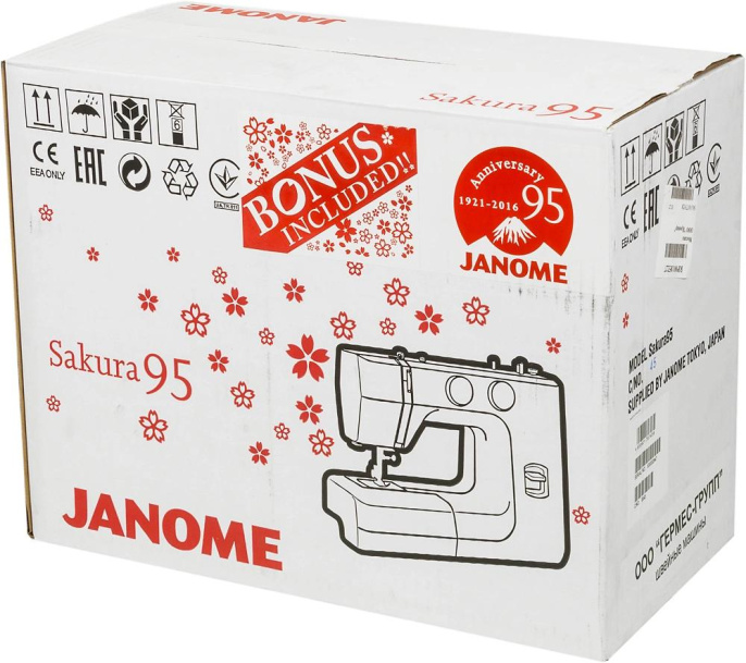 Швейная машина Janome Sakura 95, белый