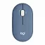 LOGITECH M350 Pebble Bluetooth Mouse - BLUEBERRY