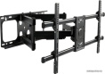 Кронштейн Digis DSM-P4986 поворотно-выдвижной для плоских и изогнутых ТВ 40"-90" до 75 кг, 2x2 колена, VESA до 800x400мм, 69-635 мм от стены, наклон -15°/+5°, поворот +60°/-60°