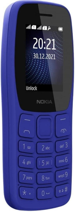 Сотовый телефон Nokia 105 DS TA-1416, синий